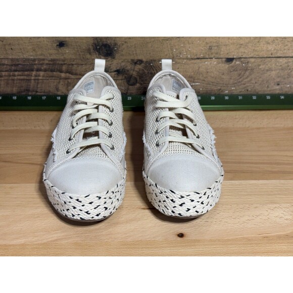 Skechers BOBS Espadrille Lace-Up Sneakers Sesame Natural - Picture 6 of 10